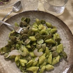 Locanda da Pia - Gnocchi verse with clams