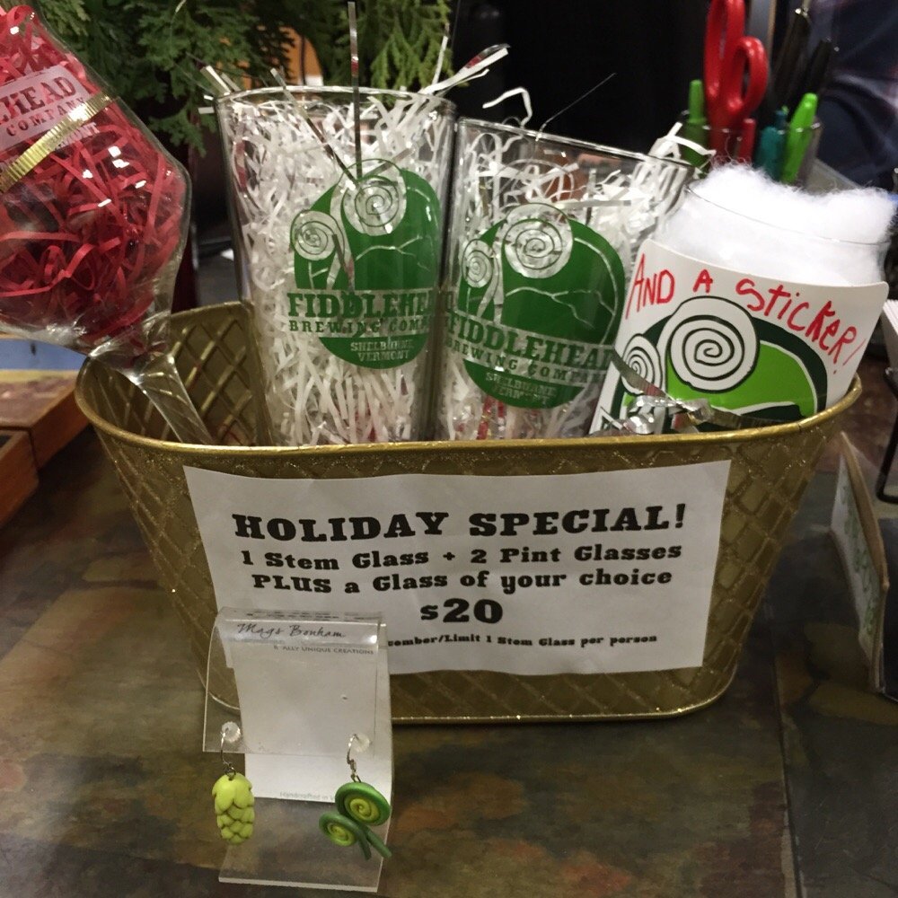 Fiddlehead Brewing - Holiday baskets! - Breweries Near Me - Shelburne, Vermont Fiddlehead Brewing - Holiday baskets! - Breweries Near Me - Shelburne, Vermont