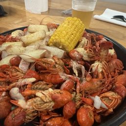Crawfish platter