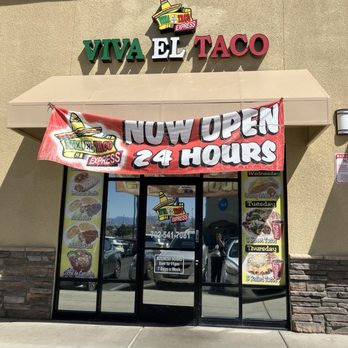 Viva El Taco Express - Front Entrance - Tacos Near Me - Las Vegas, Nevada