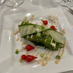 Fox Den Country Club - Crab Lettuce Wrap - Wine Dinner Course