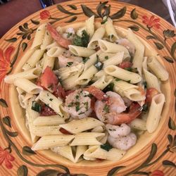 DeNunzio's Brick Oven Pizza & Grille - Shrimp scampi with gluten-free penne