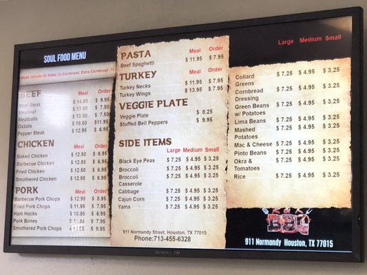 Menu photo 4 R & K Barbecue Houston, TX Menu photo 4 R & K Barbecue Houston, TX