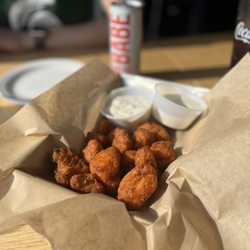 Agave 2 GoGo - Buffalo cauliflower (get the homemade blue cheese dressing!)