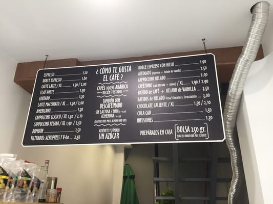 Menu photo 4 Virgin Coffee Seville, SE