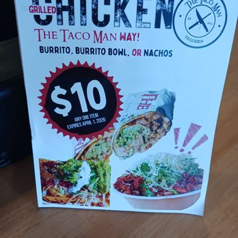 The Taco Man - Mexican Near Me - Fontana, California