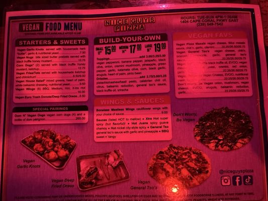 Menu photo 2 Nice Guys Pizza Cape Coral, FL Menu photo 2 Nice Guys Pizza Cape Coral, FL