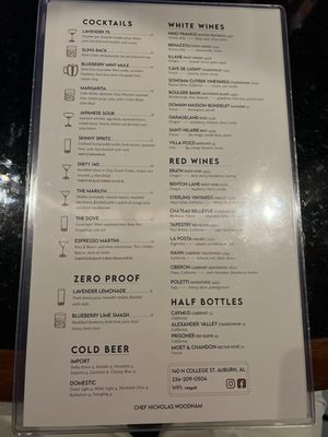 Menu photo 2 One Forty Grill Auburn, AL Menu photo 2 One Forty Grill Auburn, AL