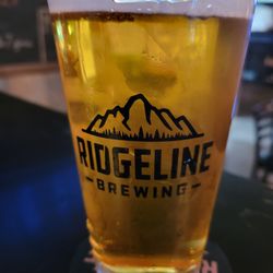 Ridgeline Brewing - Enjoying the Battleship Blonde from Ridgeline Brewing!