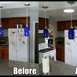 The Solar Source Solatube Home Products Skylight - Kitchen with the larger tube