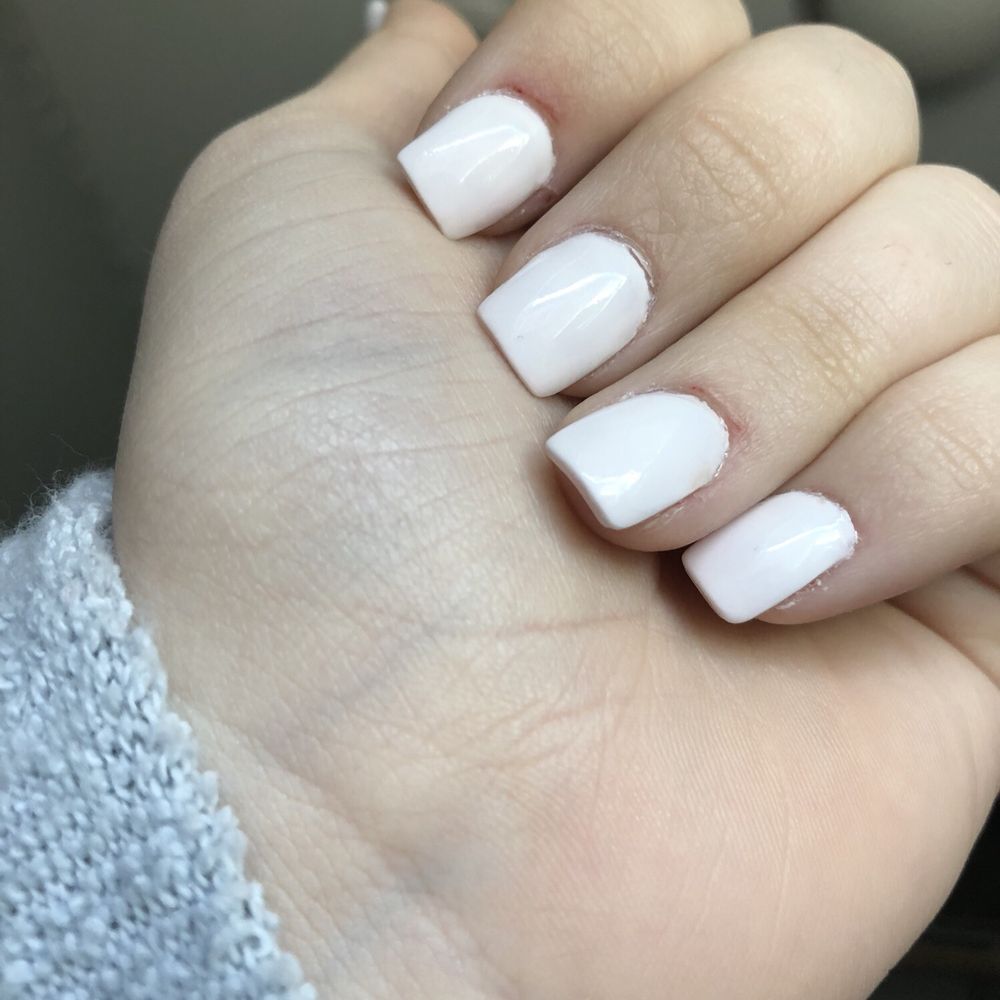 Castle Nails and Spa - Cuticles are all cut. These photos my be showing a decent looking set of nails but NOT in person. I cannot express this enough. - Day Spas Near Me - Stephenville, Texas