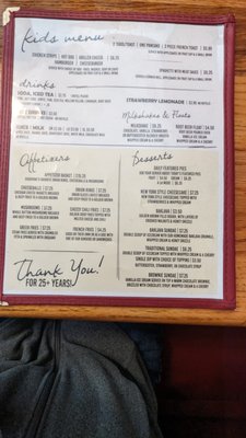 Menu photo 5 Johnnie Mars Sioux City, IA