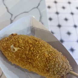 C2. Half Mozzarella Corn Dog