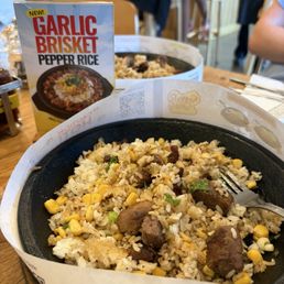 Garlic Brisket Pepper Rice Garlic Brisket Pepper Rice