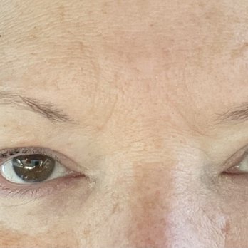 Brows by Niki - Before picture - look how much younger I look with my new brows! I'm 58. - Permanent Makeup Near Me - Clinton Township, Michigan
