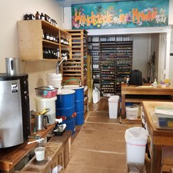 Island Soap & Candle Works - Factory located in the back of the store
