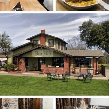 Bin 303 - Anniversary dinner, champagne, wine, crab dip, pork Mac and cheese, filet, asparagus, twice baked potatoe, veggies, chocolate desert - New American Near Me - Rockwall, Texas