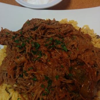 La Isla Restaurant - El basero ( shredded beef) - Cuban Near Me - Hoboken, New Jersey
