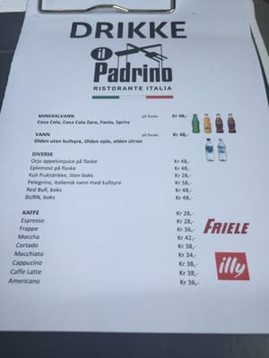 Menu photo 6 Il Padrino Strømmen, 02 Menu photo 6 Il Padrino Strømmen, 02