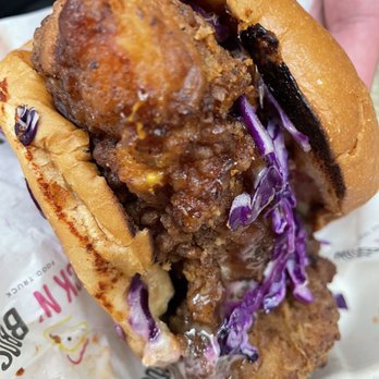 Chick N' Bros - Chicken Angry Bird Sandwich - Food Trucks Near Me Chick N' Bros - Chicken Angry Bird Sandwich - Food Trucks Near Me