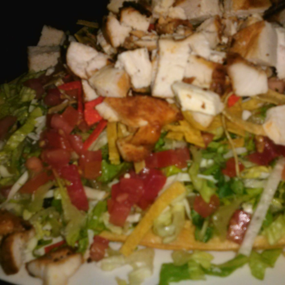 Sinigual - BBQ Chicken Tostada $17 - Mexican Near Me - Manhattan, New York