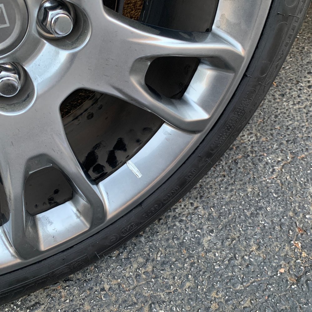 AK Tires & Rims - Scratched wheel - Wheel & Rim Repair Near Me - Largo, Florida AK Tires & Rims - Scratched wheel - Wheel & Rim Repair Near Me - Largo, Florida