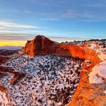 Canyonlands National Park - Mesa Arch sunrise (2/5/23) - Parks Near Me - Moab, Utah