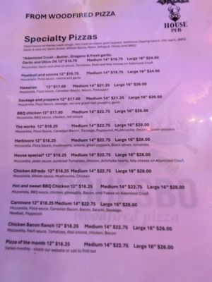 Menu photo 1 Skål House Pub Poulsbo, WA