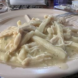 Hickory House - Chicken & Noodles off the Catfish Buffett.