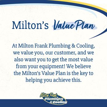 Milton Frank Plumbing & Cooling - Plumbing Near Me - Spring, Texas Milton Frank Plumbing & Cooling - Plumbing Near Me - Spring, Texas