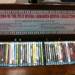 LA County Library - Rivera Library - Rent DVDs