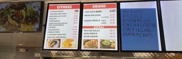 Menu photo 5 Alex's Mexican primm, NV
