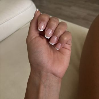 Nails Club - hard gel overlay, french tip color - Nail Salons Near Me - Huntington Park, California Nails Club - hard gel overlay, french tip color - Nail Salons Near Me - Huntington Park, California