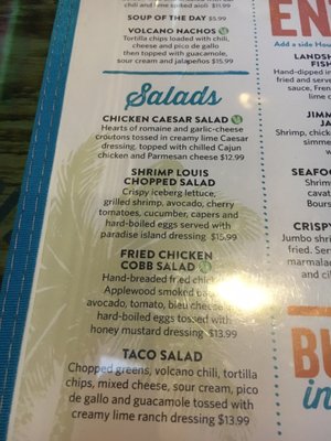 Menu photo 1 Margaritaville Tulsa, OK Menu photo 1 Margaritaville Tulsa, OK