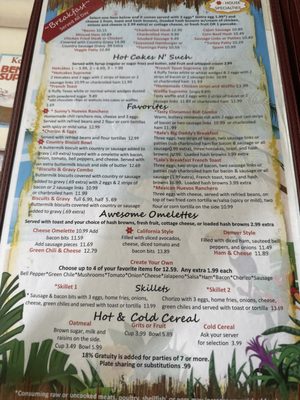 Menu photo 2 Sunny Daze Cafe Tucson, AZ