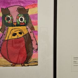 Arkansas Museum of Fine Arts - This is the art school collection from Kindergarten to 12th grade art on display