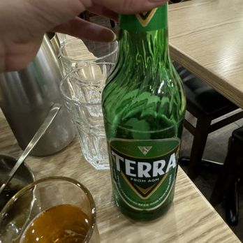 K-Mom’s Kitchen - 1 Liter beer at 6$, amazing - Korean Near Me - Duluth, Georgia