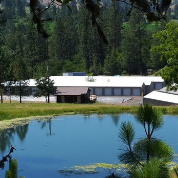 Central Idaho Storage - Pretty view of on site log cabin security living quarters. - Self Storage Near Me - Kamiah, Idaho Central Idaho Storage - Pretty view of on site log cabin security living quarters. - Self Storage Near Me - Kamiah, Idaho