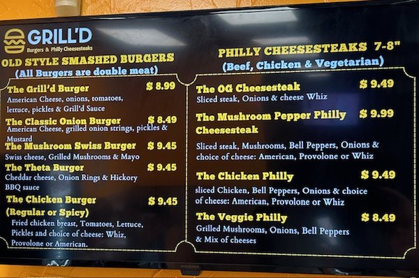 Menu photo 4 Grill'd Bixby, OK
