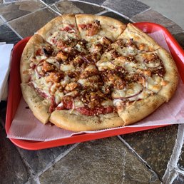 Sweet n Spicy BBQ Chicken Pizza