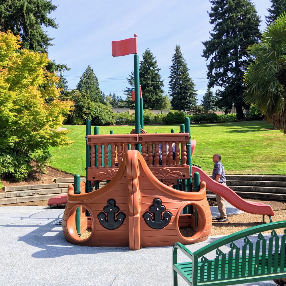 Clyde Beach Park - Pirate ship play structure - Parks Near Me - Bellevue, Washington Clyde Beach Park - Pirate ship play structure - Parks Near Me - Bellevue, Washington