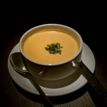 Root Down - Organic Carrot & Thai Red Curry Soup - New American Near Me - Denver, Colorado