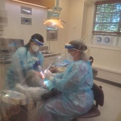 Eileen Brightwell, DDS - Covid precautions include exhaust fans to mitigate aerosols