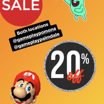 Gameplay Palmdale - This weekend only!! - Video Game Stores Near Me - Palmdale, California