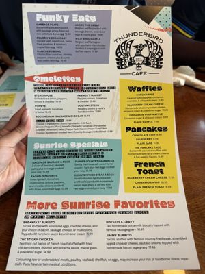 Menu photo 2 Thunderbird Cafe McGaheysville, VA