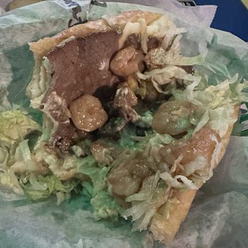 Darrell's - Surf and Turf Po Boy - couldn't wait to bite in! - Sandwiches Near Me - Lake Charles, Louisiana Darrell's - Surf and Turf Po Boy - couldn't wait to bite in! - Sandwiches Near Me - Lake Charles, Louisiana