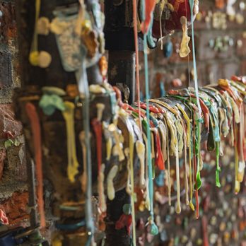 The Gum Wall - Local Flavor Near Me - Seattle, Washington The Gum Wall - Local Flavor Near Me - Seattle, Washington
