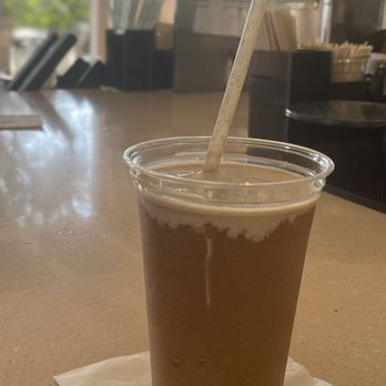 Beech - Espresso slush that had beluga noble vodka, Kelvin's coffee, luxardo espresso liqueur, and baileys on top. - Bars Near Me - Orlando, Florida Beech - Espresso slush that had beluga noble vodka, Kelvin's coffee, luxardo espresso liqueur, and baileys on top. - Bars Near Me - Orlando, Florida