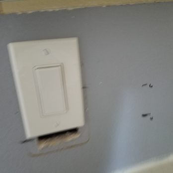 Redhawk Electric - no room for error didn't fix drywall - Electricians Near Me - Temecula, California