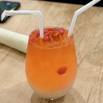 La Casa Mia - Strawberry soju cocktail - Italian Near Me - Milpitas, California La Casa Mia - Strawberry soju cocktail - Italian Near Me - Milpitas, California